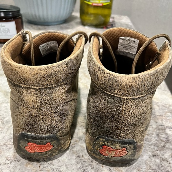 Justin Brand Moccasin Work Boots - Picture 3 of 6